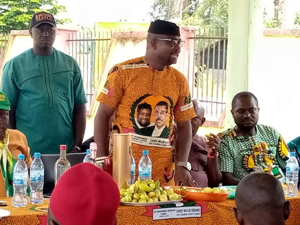 APGA Ogbaru Council Area Affirms  Support For Oye – Led NWC