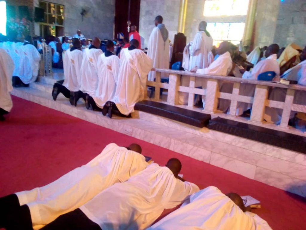 Bishop Nwokolo Ordains 19 Deacons In Onitsha