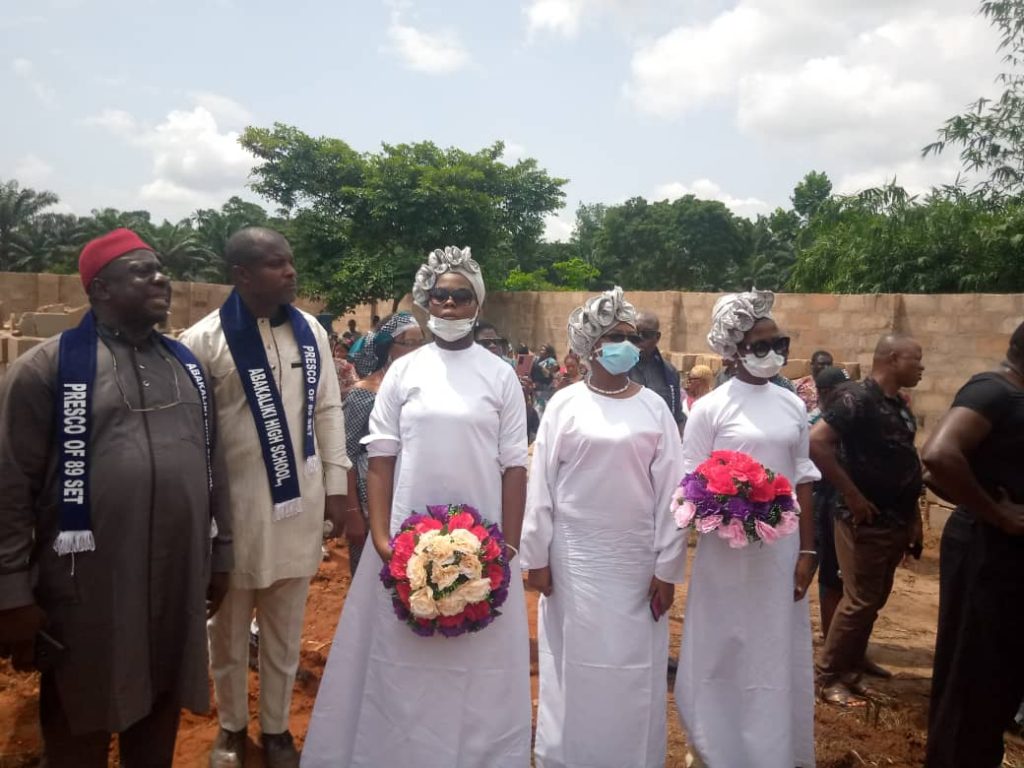 Tears, Tributes As Samuel Odinye Is Buried At Ogbunike,  Oyi Council Area