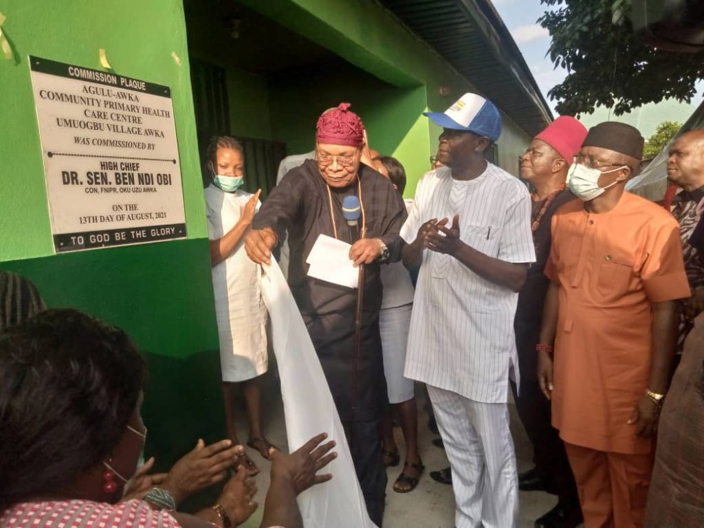 Agulu – Awka Primary Healthcare Centre Umuogbu Village, Awka Inaugurated As Another Round Of COVID-19 Vaccination Kicks Off In Anambra