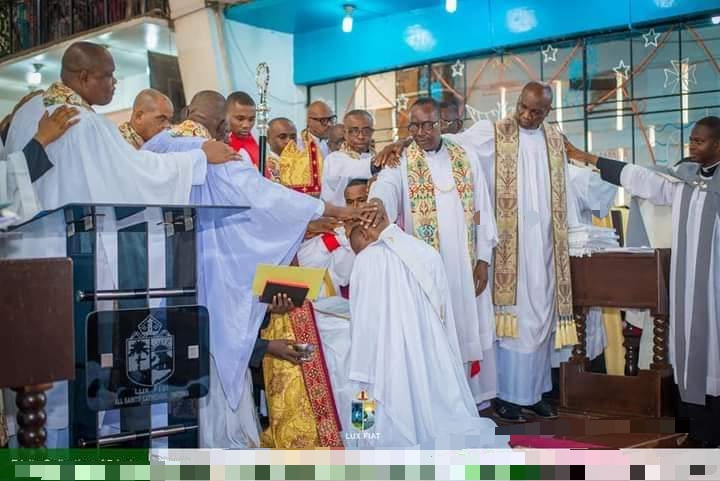 Bishop Nwokolo Ordains 9 Priests, Collates Deacons Archdeacons