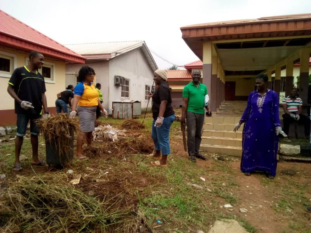 Church Of Jesus Christ Of Later Day Saints Onitsha  Embarks On 2021 All African Service Project At General Hospital Onitsha