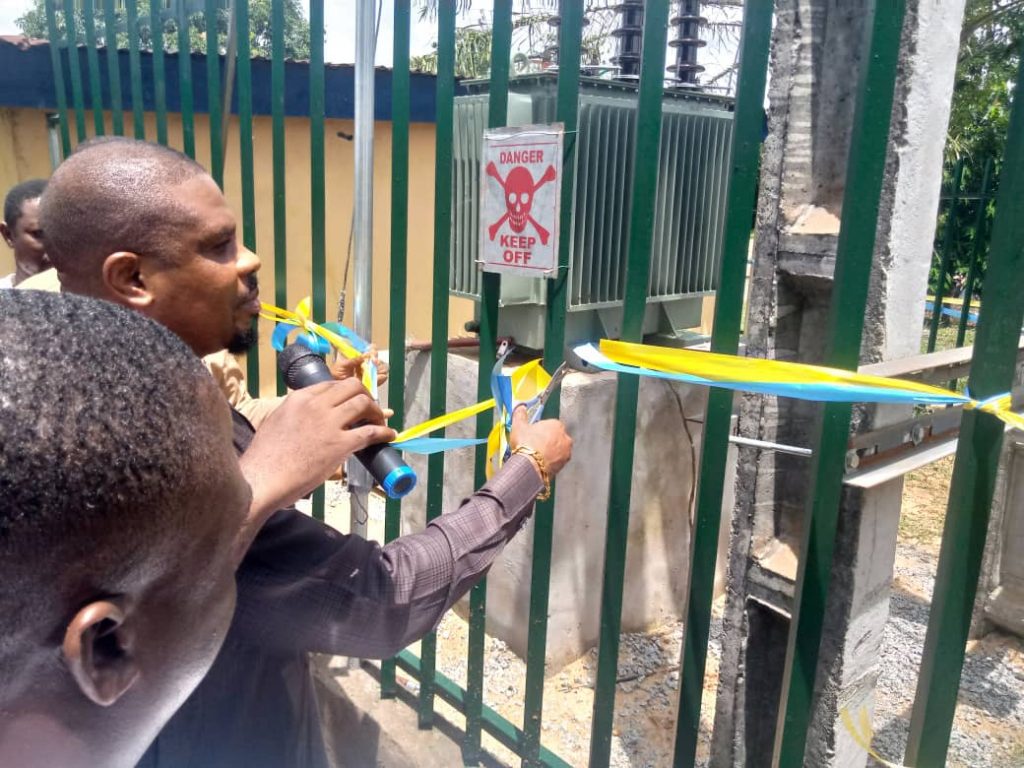 Obiano Inaugurates 300 KVA Transformer At Police Zone 13 Headquarters, Ukpo , Dunukofia Council Area