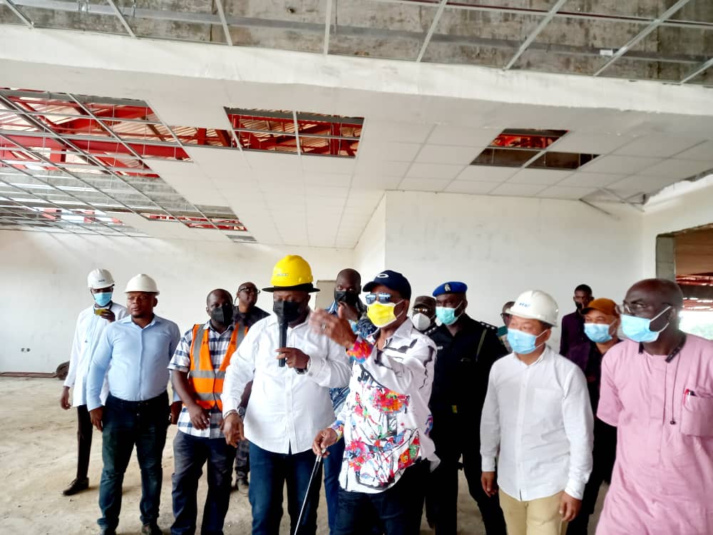 Work Advances On Anambra International Conference Centre Project Awka, Obiano Happy With Quality Of Work