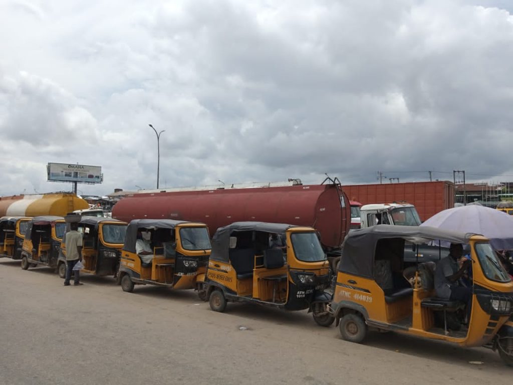 Apprehension As  Fuel Tankers Flood Commercial City Of Onitsha