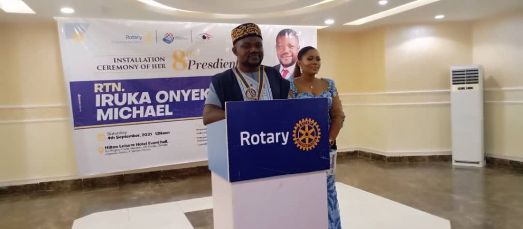 Onyechi Iruka Installed 8th President Of Rotary Club, Awka Central