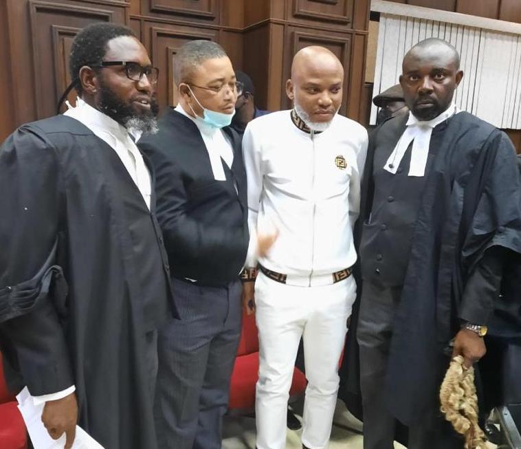 Federal High Court Abuja Adjourns Hearing On Case Of IPOB Leader Nnamdi Kanu To November 10