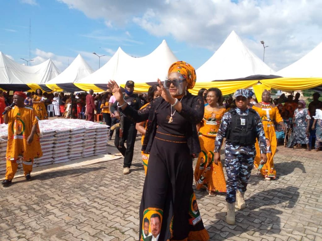 Local Govt Tour: Mrs Obiano Gives Succour To  More Beneficiaries From Njikoka, Nnewi North, Awka North Council Areas