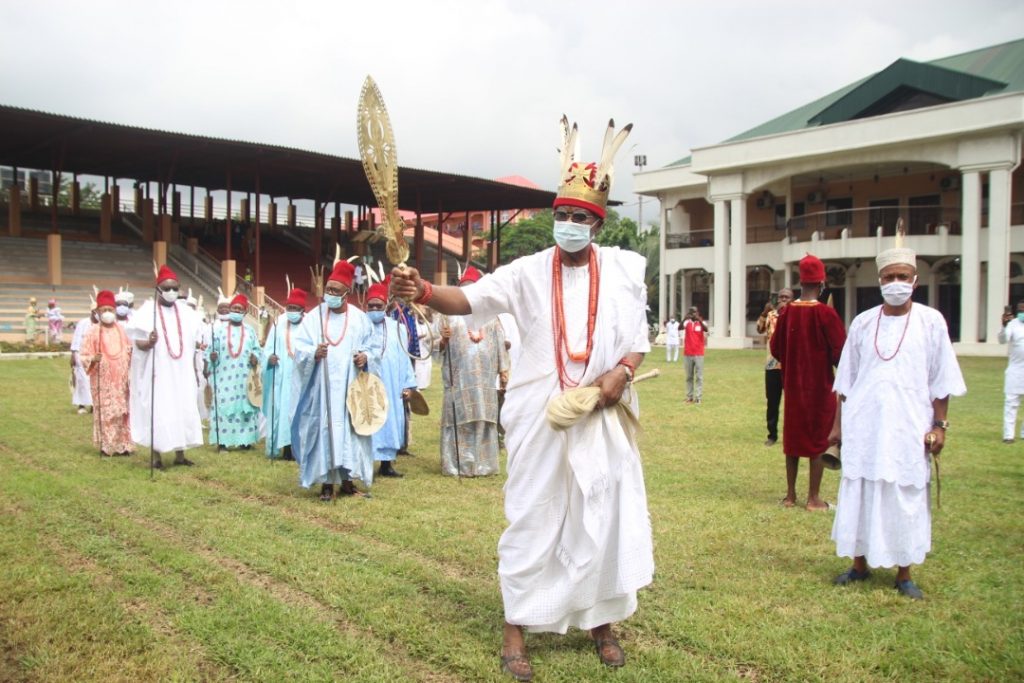 Obi of Onitsha holds annual Ofala festival