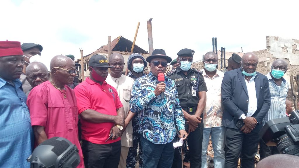 Obiano Sets Up Special Committee To Investigate Nkwogbe Market Ihiala Fire Disaster