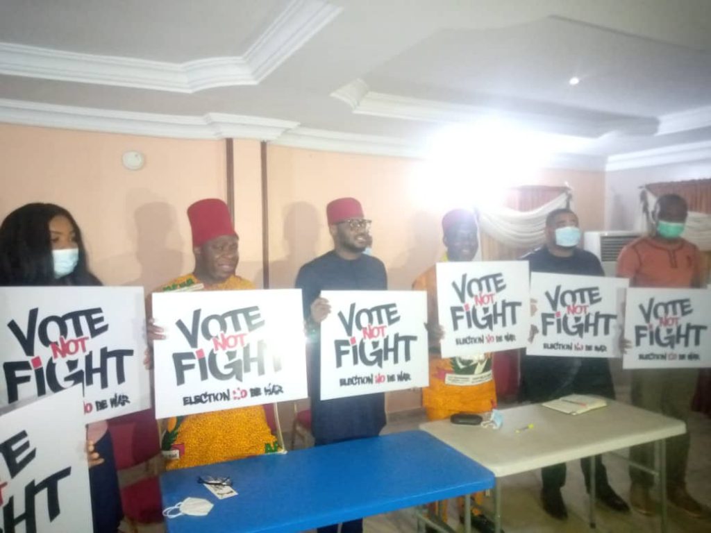 Anambra Governorship Election: Popular Nigerian Musician 2Face Brings Non -Violence Campaign To Anambra