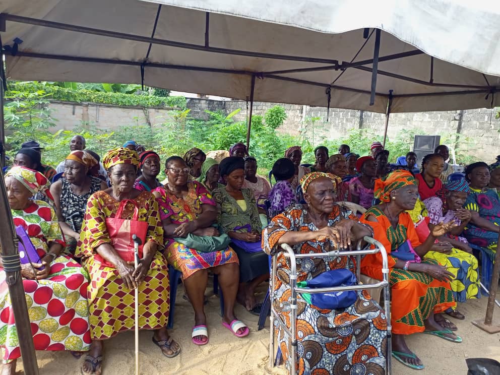 168 Aged  Persons Benefit From Ezinne Josephine Elderly Care And Support Foundation End Of Year Outreach At Amawbia, Awka South Council Area