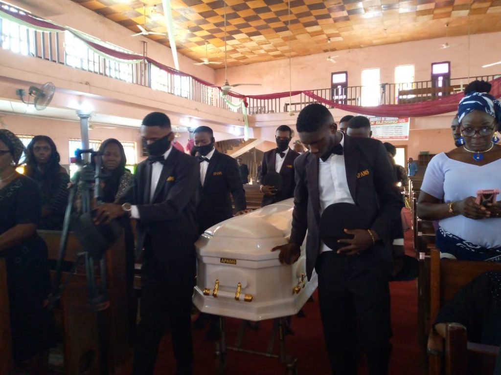 ABS Staff  Mrs Stella Okoye Aka Madam Salo Laid To Rest At Amawbia, Awka South Council Area