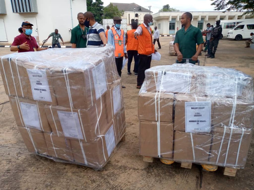 Anambra Governorship Election: INEC  Commences Distribution Of Sensitive Materials To LGAs 