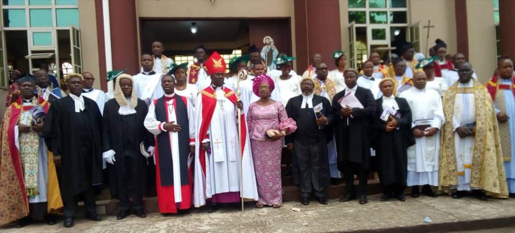 Bishop Ezeofor Ordains One Priest, Seven Deacons In Aguata Anglican Diocese