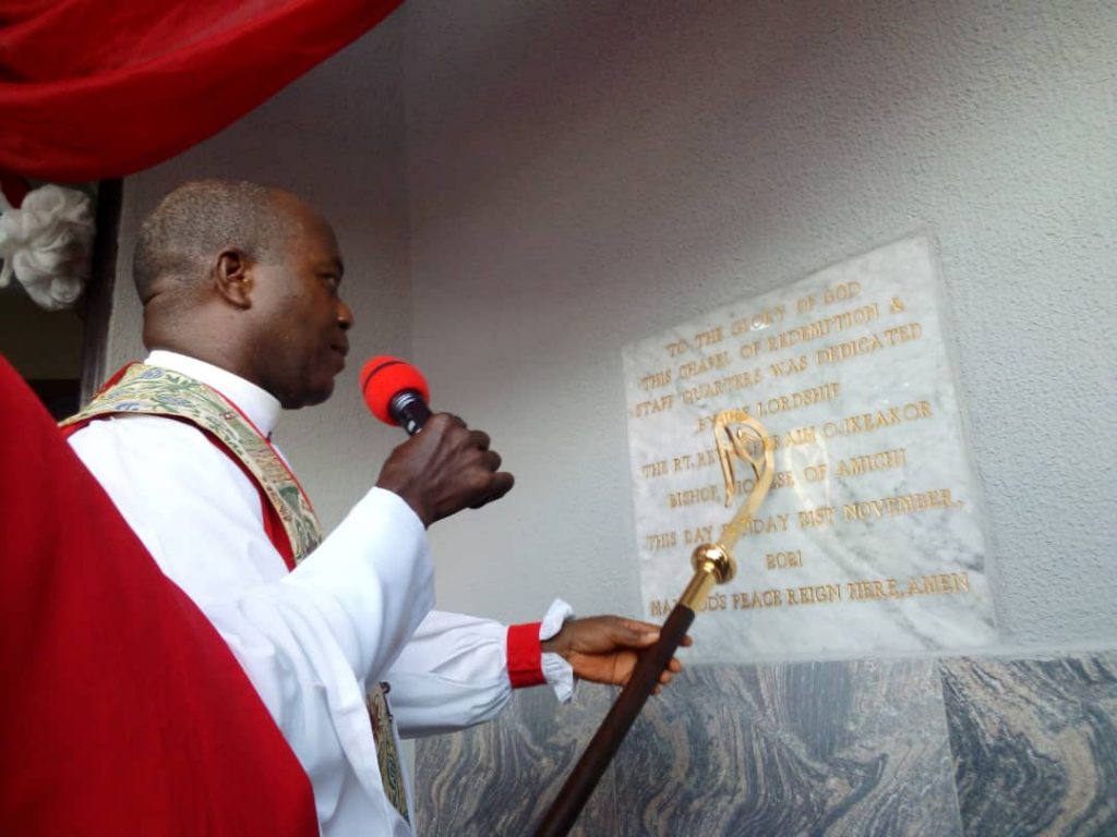 Bishop Ikeakor Dedicates Chapel, Staff Quarters At Master”s Vessel Seminary Osumenyi Nnewi South Council