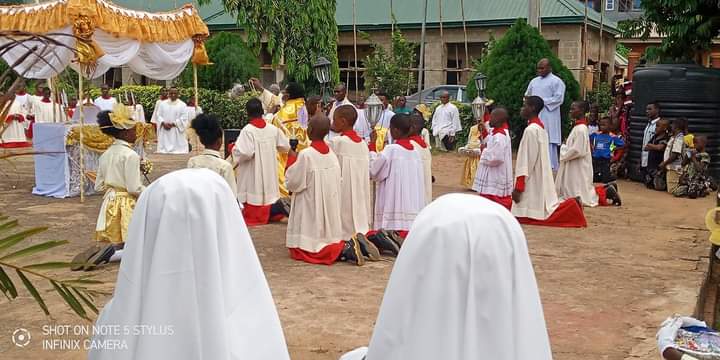 Catholic Faithful In Awka Join Others To Commemorate Feast Of Christ ...