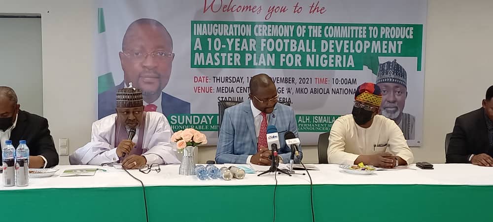 FG  Inaugurates Football Masterplan Committee