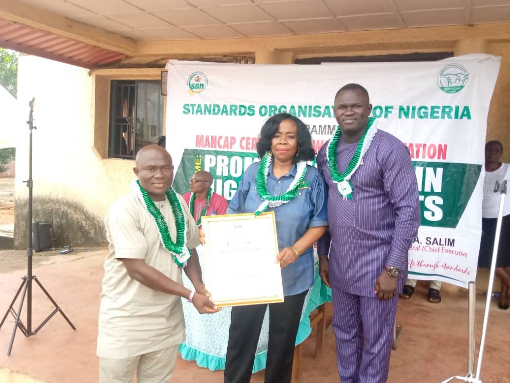 Marko Foam And Industries Limited Receives MANCAP Certificate From SON