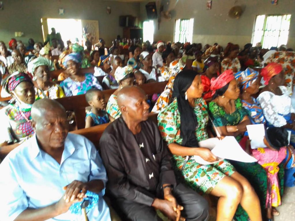 St. Mark’s Zone Of St Anthony’s Catholic Church Enugwu -Ukwu Holds Annual Harvest And Bazaar