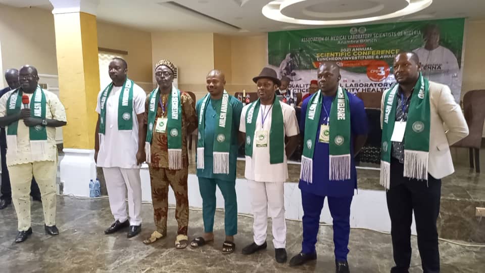 Association Of Medical Laboratory Scientists Of Nigeria Ends 2021 Annual Conference In Awka