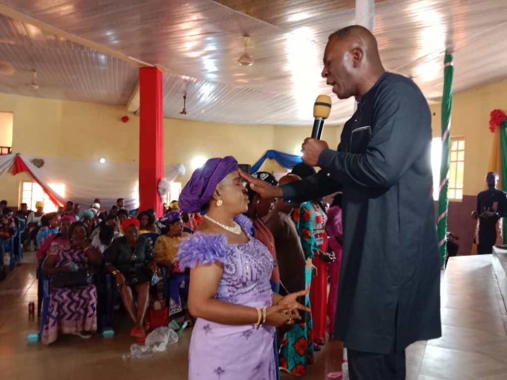 Mrs Kene Onwualu  Of ABS Ordained Deaconess At Zion Praise Church International Amawbia, Awka South Council Area