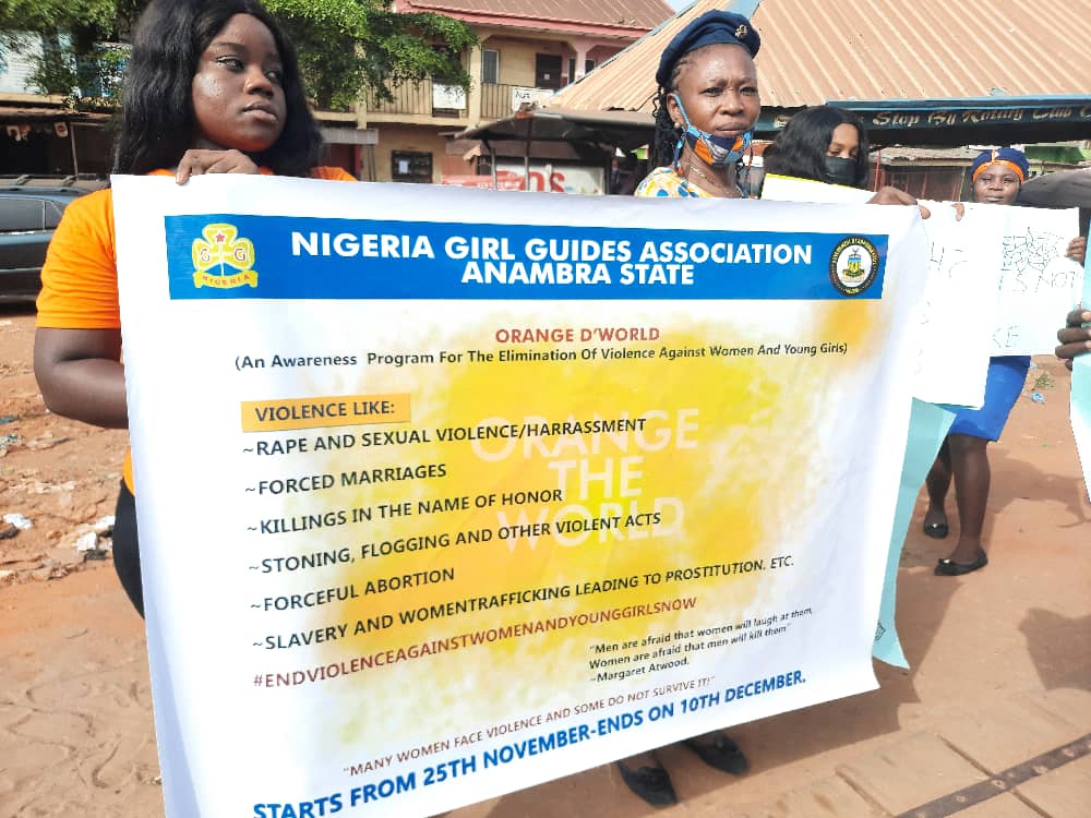 Nigeria Girls’ Guide Association Holds Sensitization Programme On Elimination Of Violence Against Women, Girls