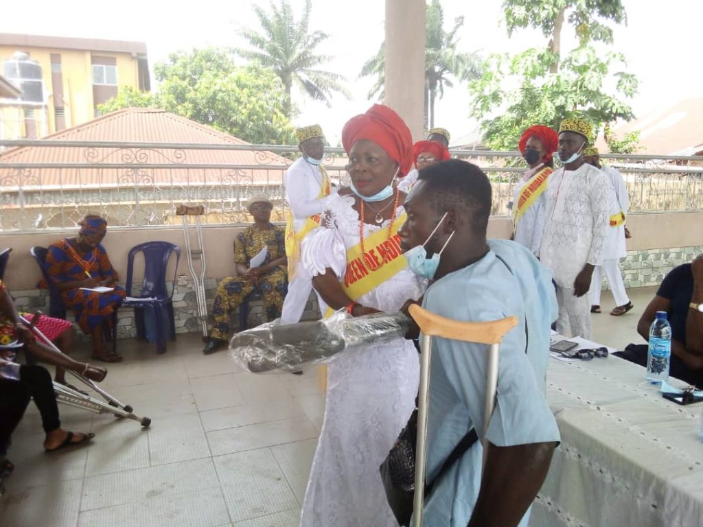 People With Disability , Widows, Others  Benefit From Queen Of NdidaLand Charity Foundation  Free Medical Outreach At Amawbia, Awka South Council Area