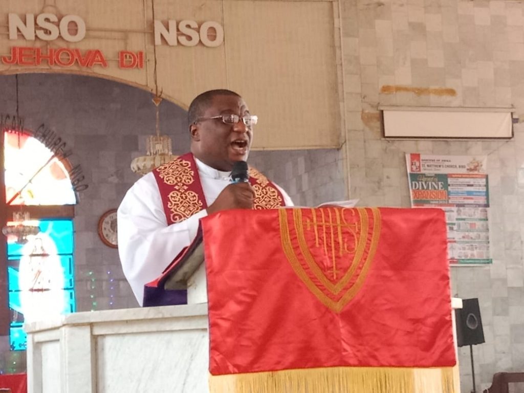 Reverend Father Ofomata Urges Christians To Uphold Peace, Love