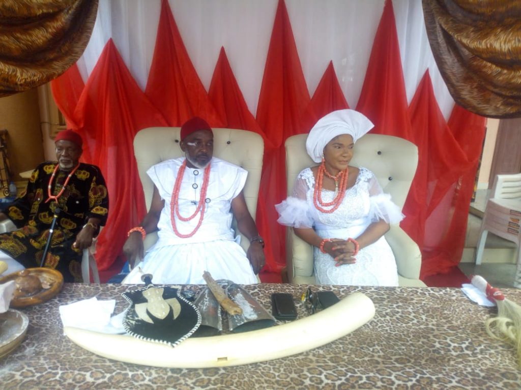 Sylvester Okoye Initiated Into Ozo Awka Society