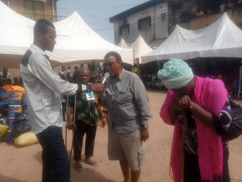 Yuletide: NASPER Uruagu Nnewi Gives Succour To Over 500  Physically Challenged Persons