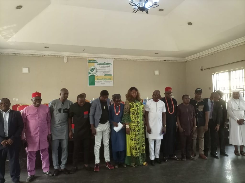 AFAN Anambra Chapter Inaugurates New Executive In Awka