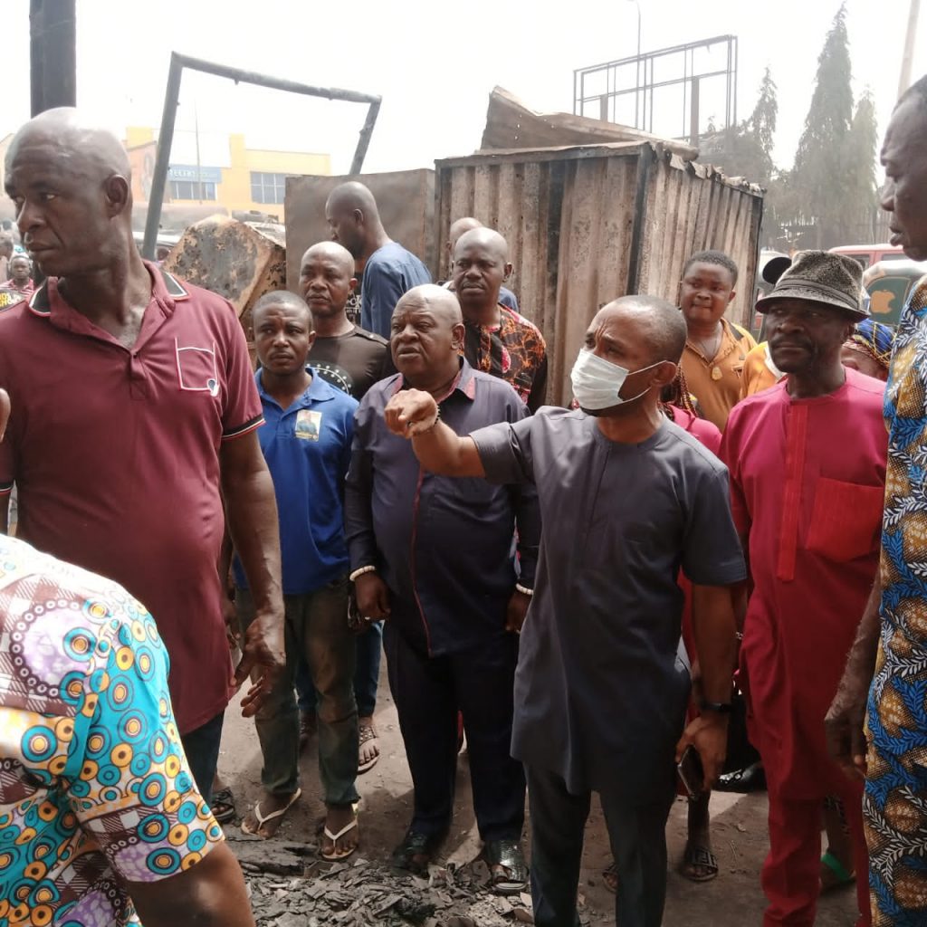 Anambra Lawmaker Igwe Seeks  Assistance For Victims Of  Obodoukwu Fire Disaster