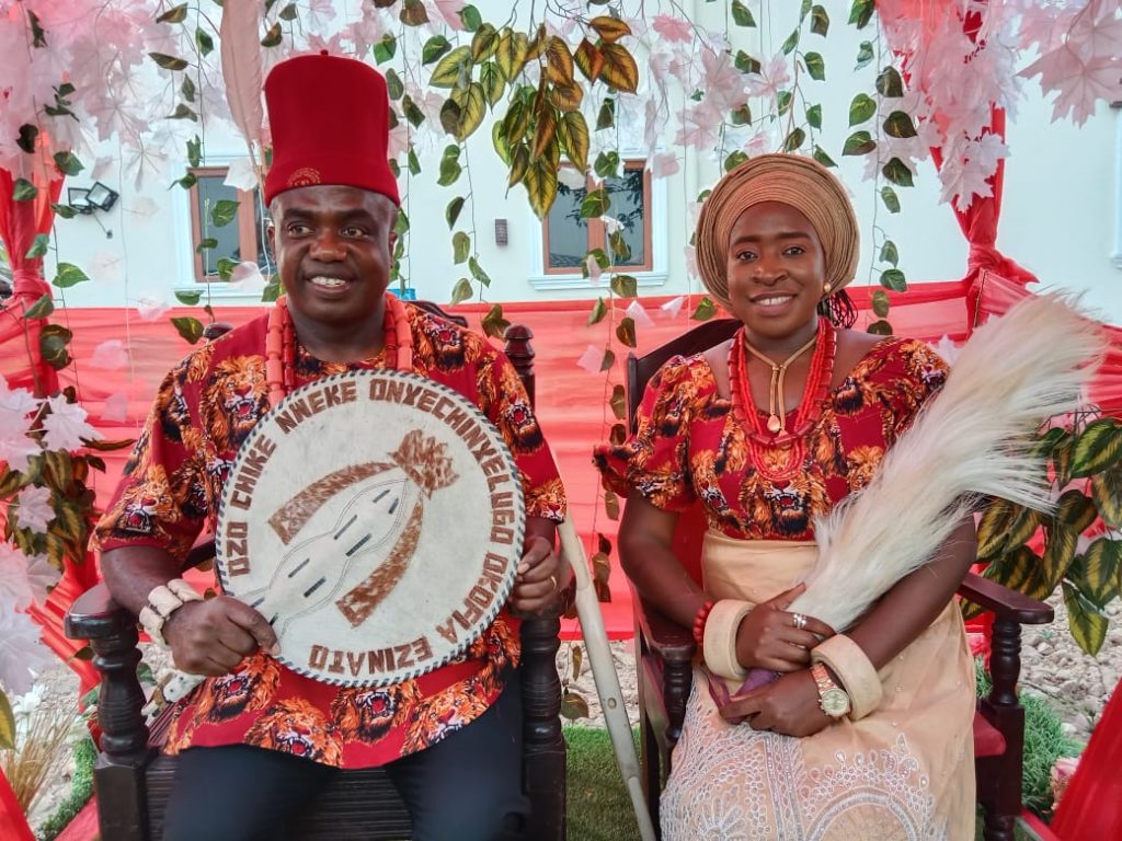 Chike Nweke Inducted Into Ozo Society Of Ndiikpa Ezinator, Awka South Council Area