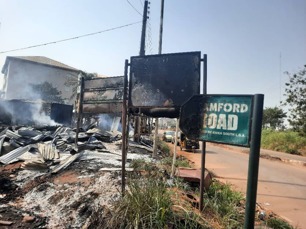 Early Morning Fire Razes Furniture Complex, Other Structures In Awka