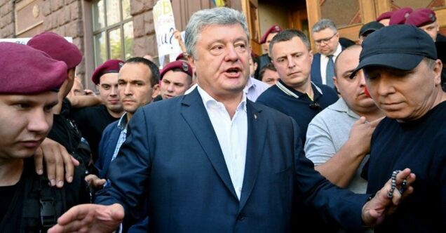 Former Ukraine’s President Poroshenko Returns To Face Treason Charges