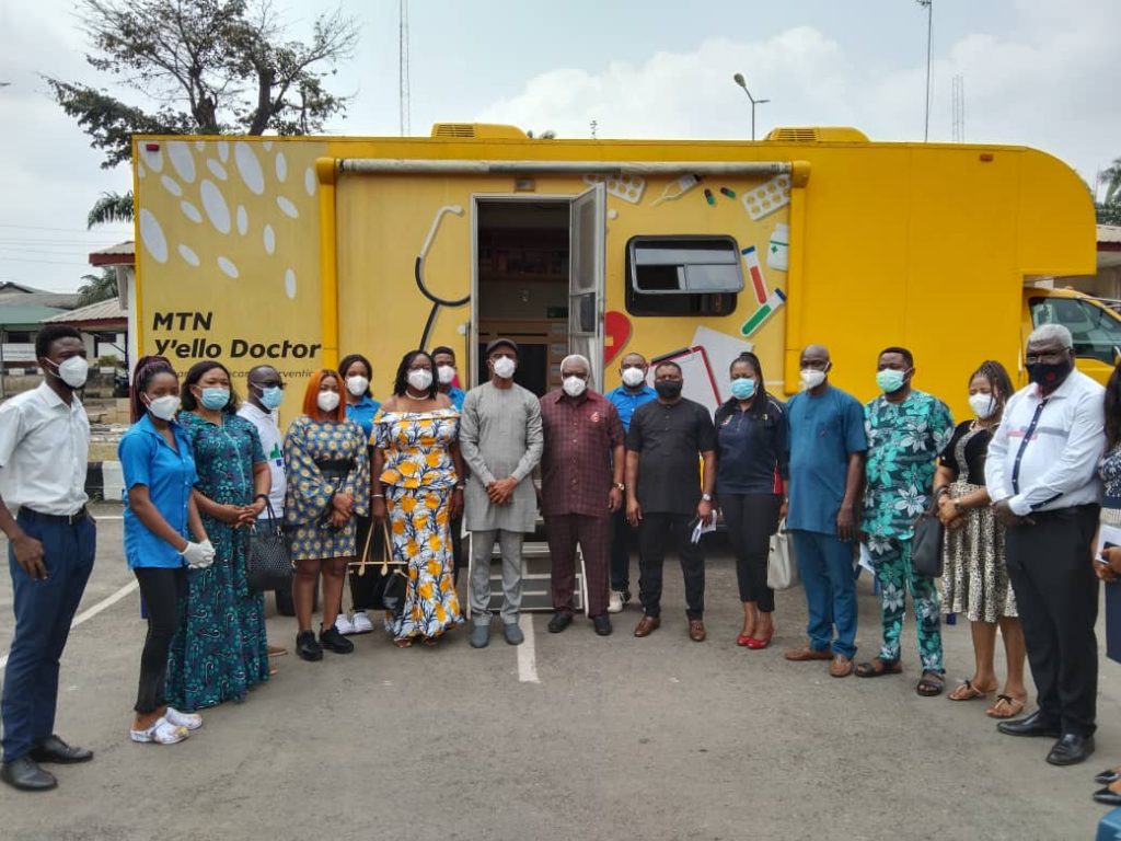 GSM Communication Network Provider Donates  Mobile Clinic To Anambra State Government