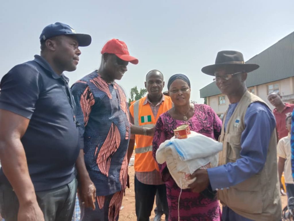 NEMA Distributes Relief Materials To Flood Victims In Awka North And South Federal Constituency 