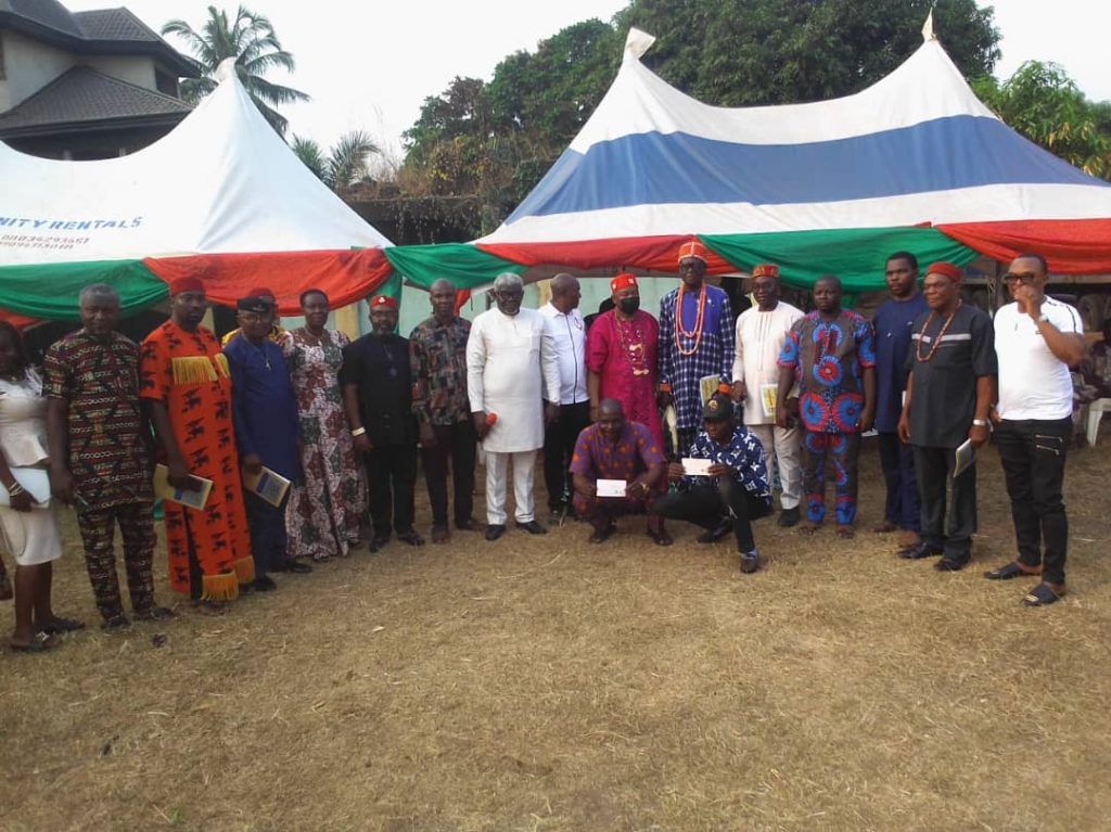 Professor Joseph Ezigbo Youth Empowerment Scheme Inaugurated At Abatete Idemili North Council Area 