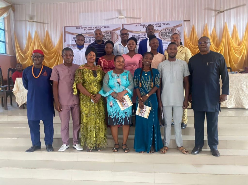 TROM Holds Maiden Science Teachers Award At Ukpor, Nnewi South Council Area 