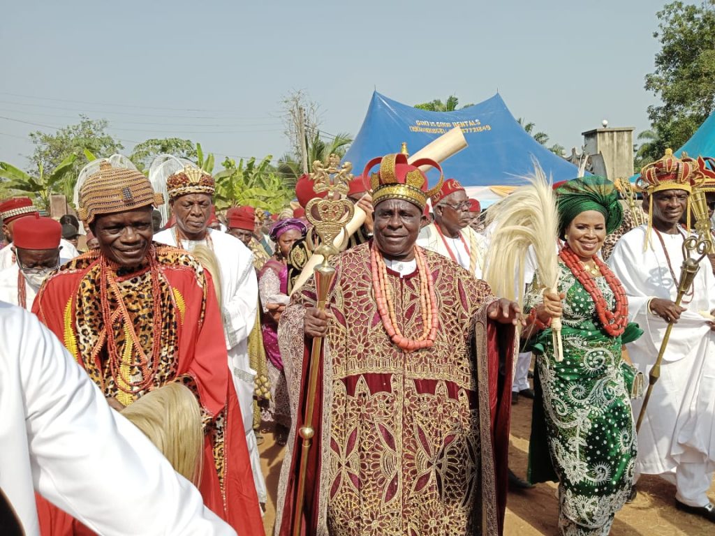 Traditional Ruler Of Nise Awka South Council Area Igwe Ilo  Celebrates 23rd Ofala Festival