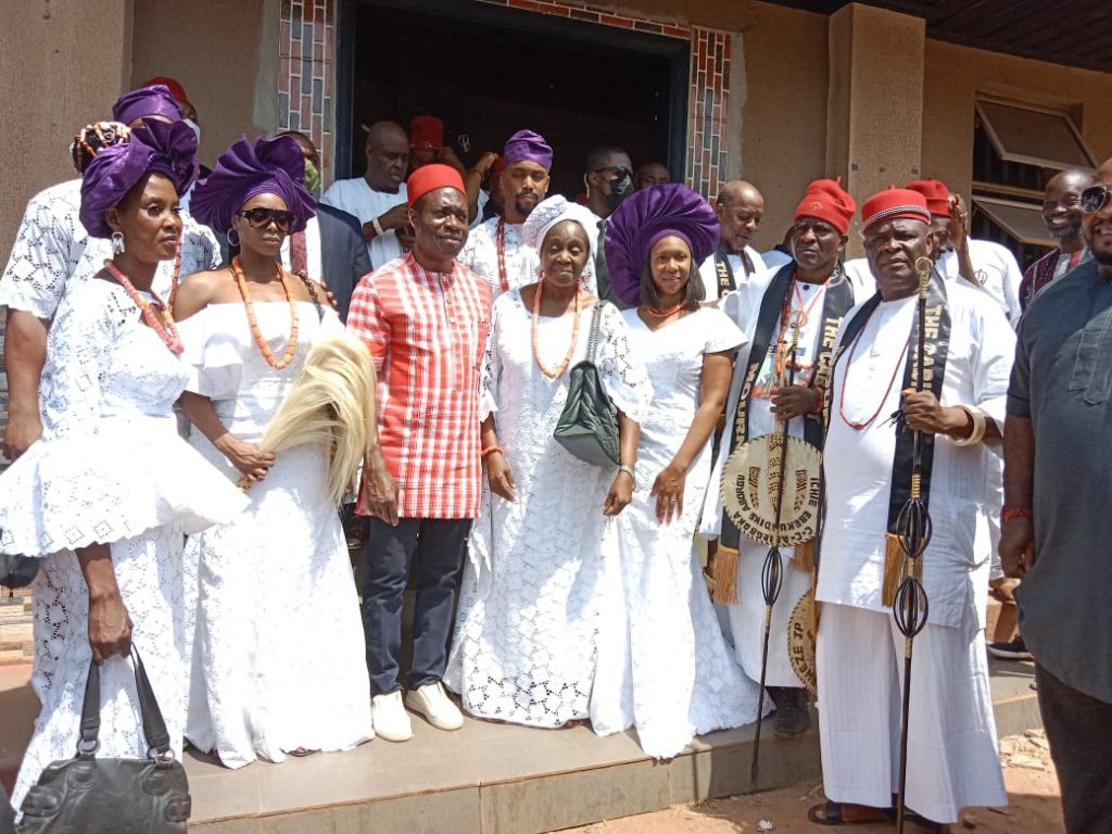 Anambra Governor – elect Soludo Pays Tribute To Late Traditional Ruler Of Nteje Igwe Odegbo