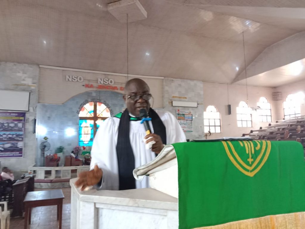 Anglican Cleric Venerable Amechi  Asks Christians To Shun Sin To Attract God’s Blessings