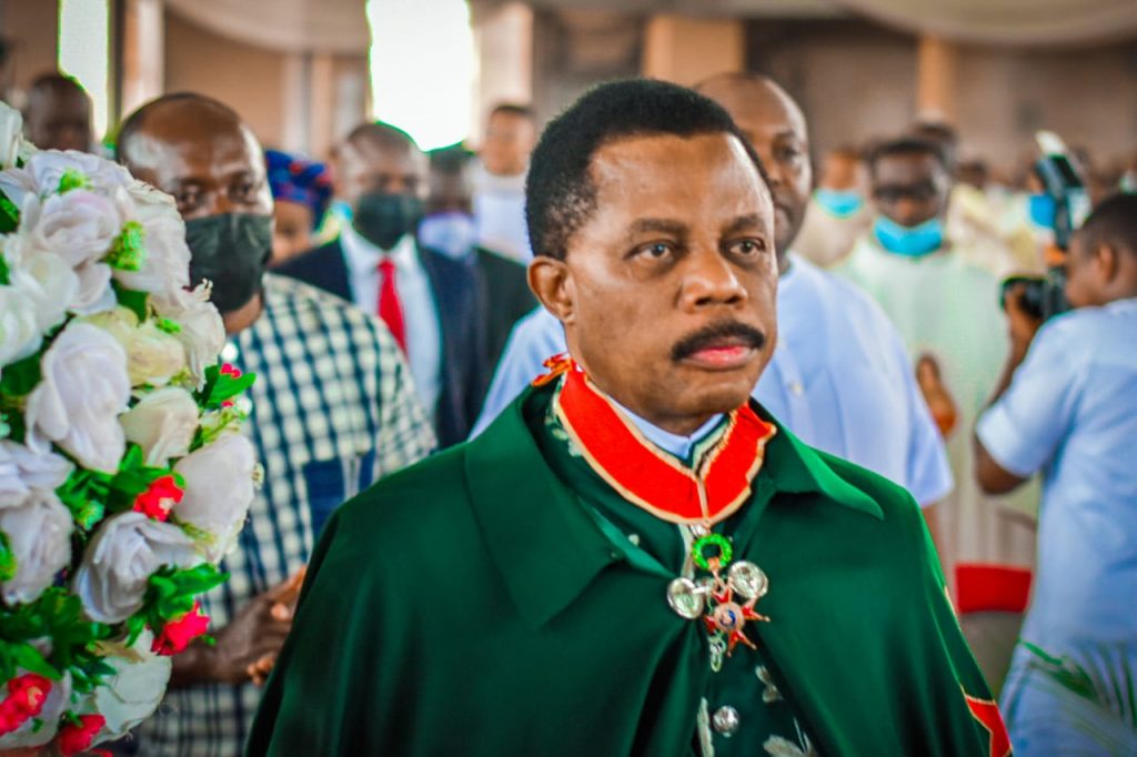 Obiano Asks Catholic Community To Support New Bishop Of Nnewi Diocese, Most Reverend Okoye