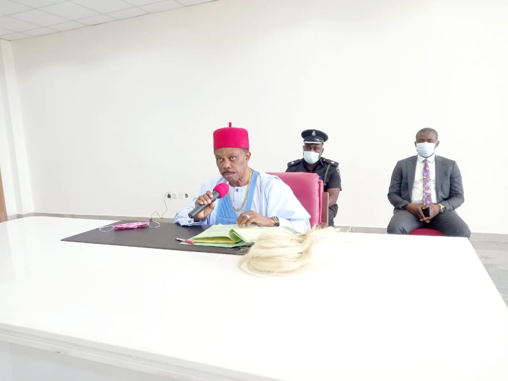 Obiano Meets With APGA NWC At Aguleri Anambra East Council Area