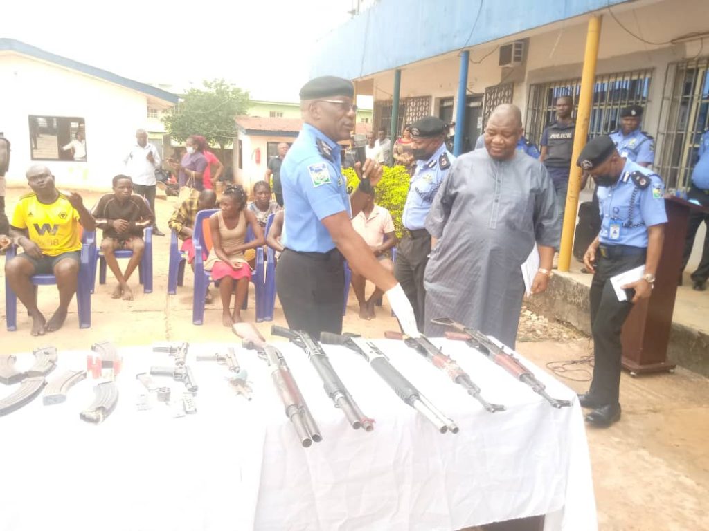 Anambra Police Command Parades Nine Suspects In Awka For Cultism, Other Crimes