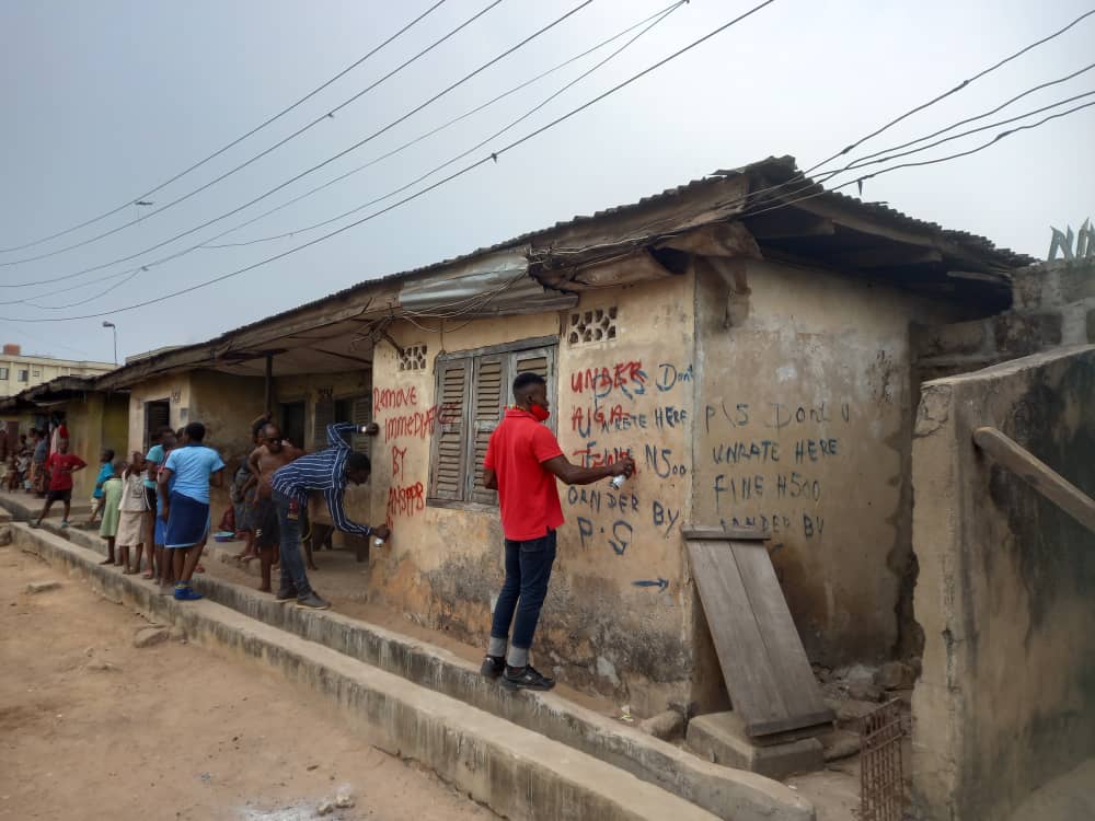 Anambra State Physical Planning Board Commences Marking Of Structures For Removal In Okpoko Ogbaru Council Area