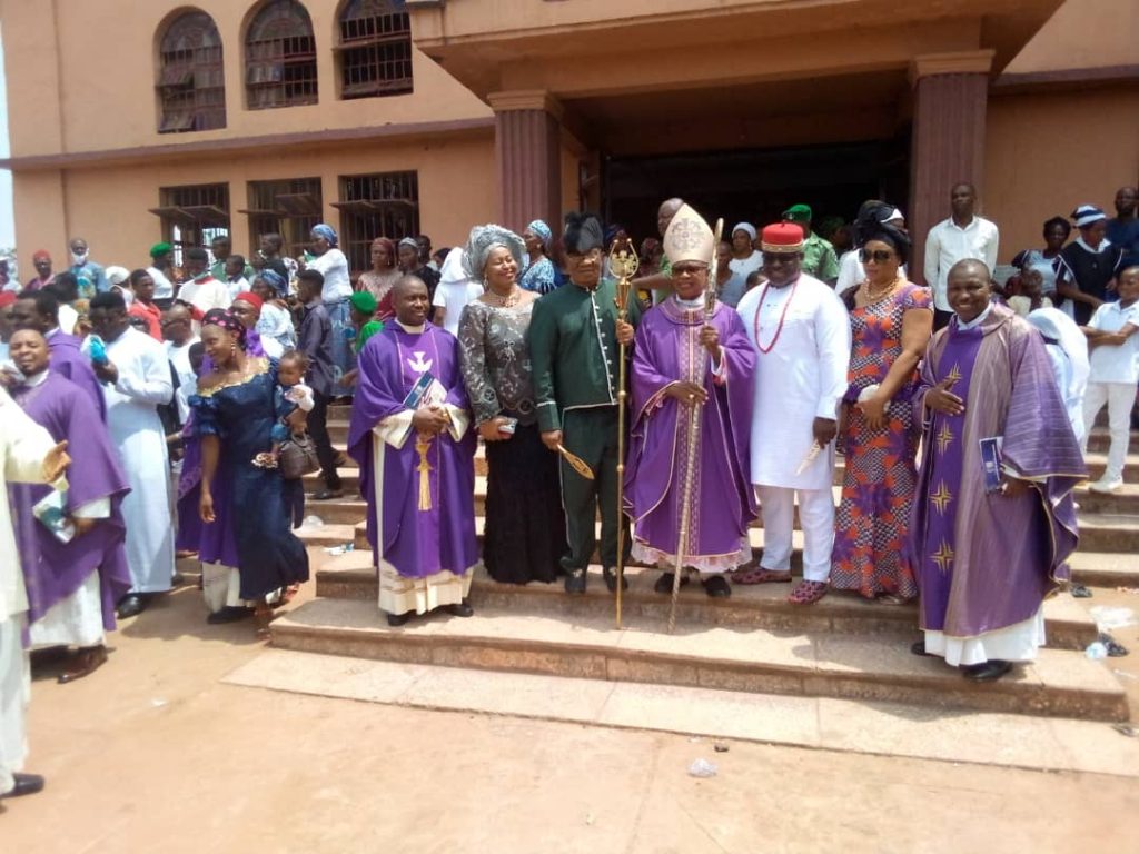 Archbishop Okeke Dedicates Our Lady Of Assumption High School Ogidi, Idemili North Council Area