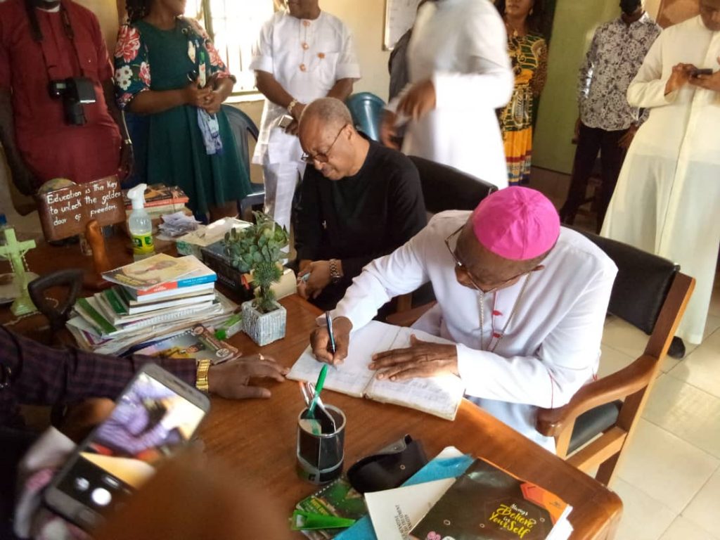 Archbishop Okeke Of Onitsha Archdiocese Visits Onitsha Correctional Centre Urges Inmates To Uphold Faith