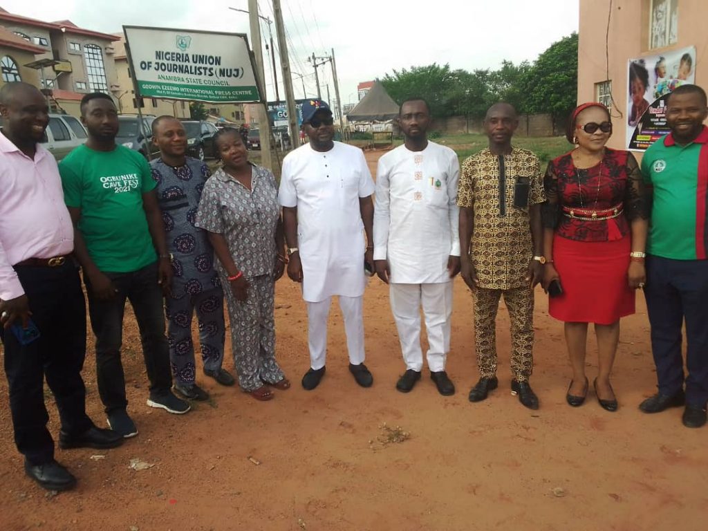 NUJ Anambra Council Chairman, Odogwu Urges Members To Uphold Unity Of Purpose